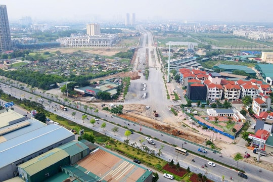 Thi công đường Vành đai 3,5 đoạn qua huyện Hoài Đức sau nhiều năm “đắp chiếu”