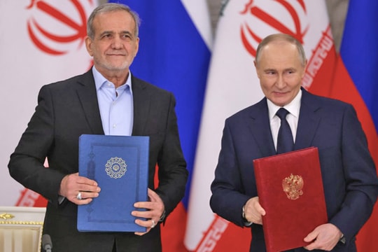 Bước đột phá trong quan hệ liên minh thực chất Nga - Iran