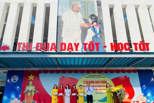 Công đoàn giáo dục Mỹ Đức xác định nhiệm vụ trọng tâm năm học 2025 - 2026