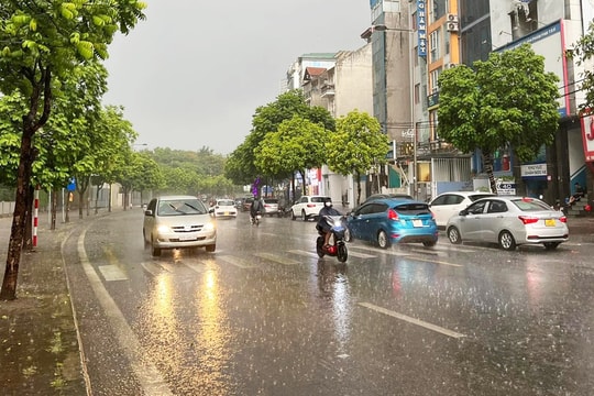 Bắc Bộ còn mưa rào rải rác, thời tiết dịu mát