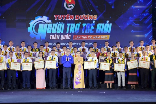 Vinh danh 51 “Người thợ trẻ giỏi” toàn quốc