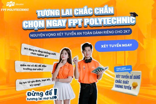 Gia nhập FPT Polytechnic 2025: Chọn đúng trường - Sáng tương lai