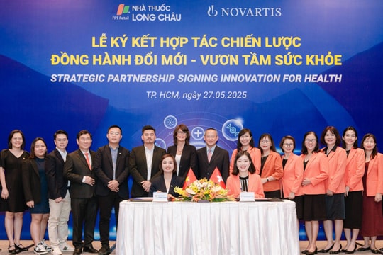 Nhà thuốc Long Châu và Novartis hợp tác đưa các giải pháp điều trị tiên tiến đến với người Việt