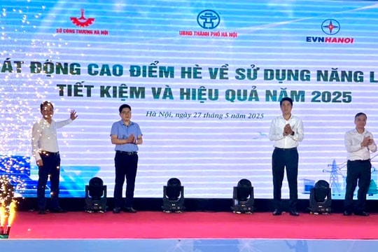 Hà Nội: Phấn đấu tiết kiệm tối thiểu 2,2% tổng điện năng tiêu thụ toàn thành phố