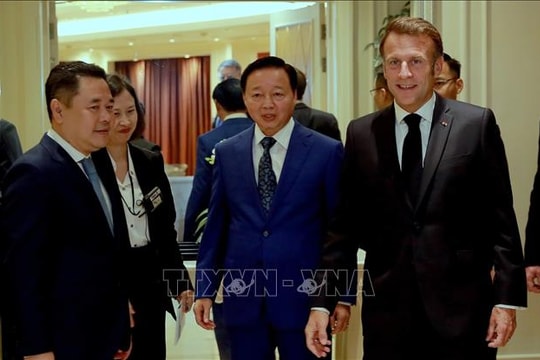 Tổng thống Emmanuel Macron: Pháp sẵn sàng đồng hành cùng Việt Nam trong tiến trình chuyển đổi năng lượng
