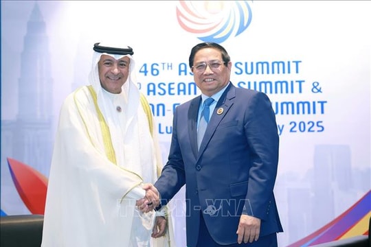 Hội nghị Cấp cao ASEAN: Thủ tướng Phạm Minh Chính gặp Tổng Thư ký GCC