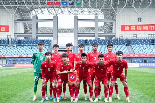 U16 Việt Nam thua U16 Australia tại giải giao hữu CFA Team China 2025