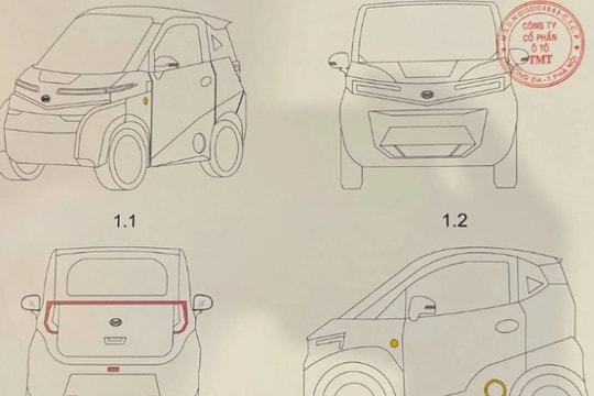 TMT Motors lộ diện xe điện siêu nhỏ, có thể gắn thương hiệu Việt