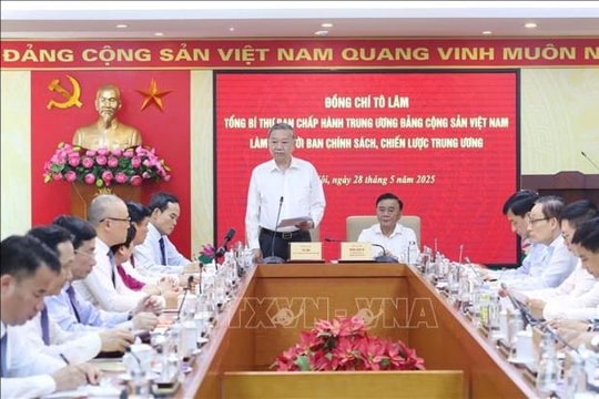 Tổng Bí thư Tô Lâm: Tạo kết nối hiệu quả hơn giữa thị trường vàng trong nước và quốc tế