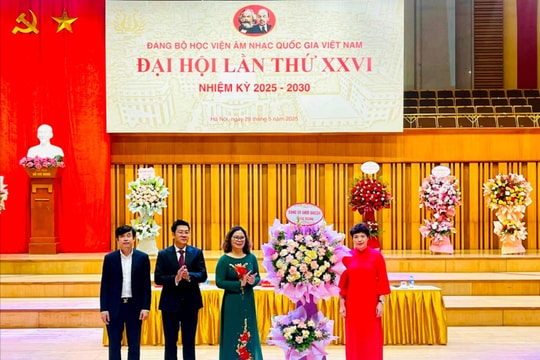 PGS.TS Nguyễn Huy Phương là Bí thư Đảng ủy Học viện Âm nhạc quốc gia Việt Nam
