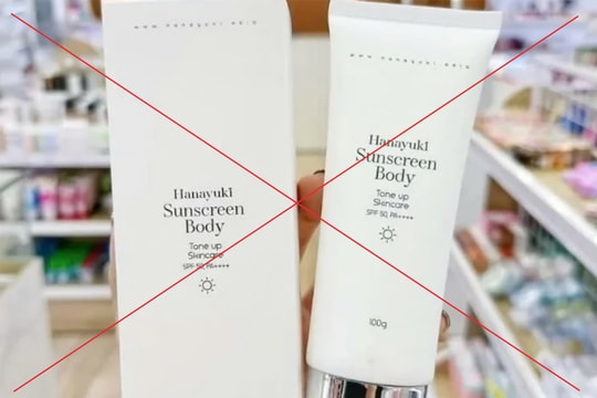 Thận trọng với kem chống nắng kém chất lượng