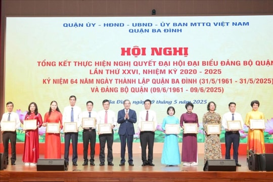 Tiền đề vững chắc để quận Ba Đình viết tiếp trang sử trong kỷ nguyên mới