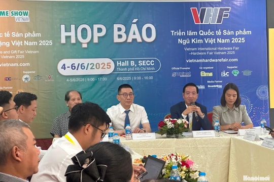 300 doanh nghiệp tham gia Triển lãm Quốc tế sản phẩm ngũ kim Việt Nam 2025