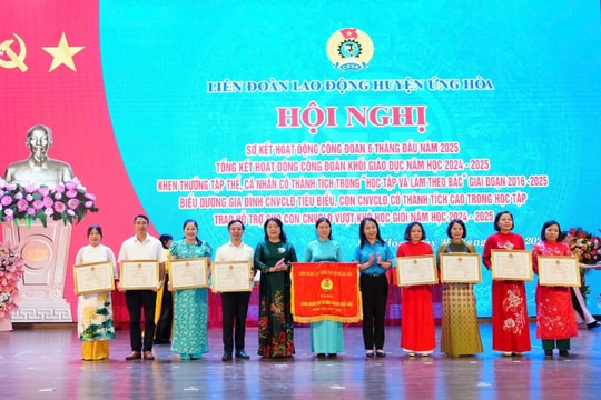 LĐLĐ huyện Ứng Hòa: Khẳng định vai trò nòng cốt, vì quyền lợi đoàn viên