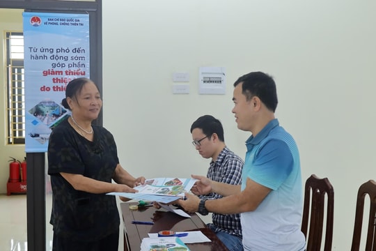 Hà Nội đẩy mạnh truyền thông phòng, chống thiên tai từ cơ sở