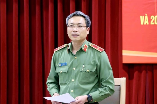 Thiếu tướng Nguyễn Quốc Toản là người phát ngôn của Bộ Công an
