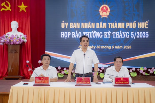 Lượng khách đến Huế trong tháng 5-2025 tăng mạnh gần 85,5%