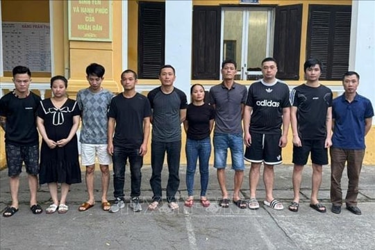 Thái Bình: Triệt phá đường dây đánh bạc, sử dụng AI để rửa tiền quy mô lớn