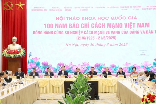 100 năm Báo chí cách mạng Việt Nam: Đồng hành cùng sự nghiệp cách mạng vẻ vang của Đảng và dân tộc