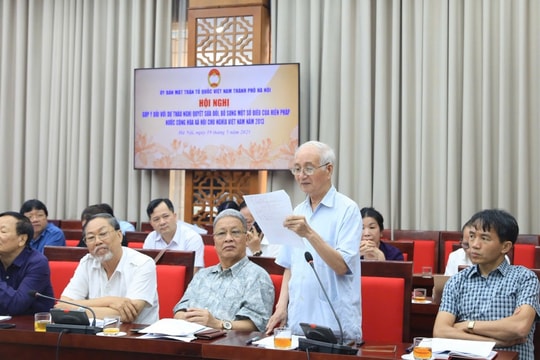 Hơn 51 triệu ý kiến đóng góp vào Dự thảo Nghị quyết sửa đổi, bổ sung Hiến pháp năm 2013