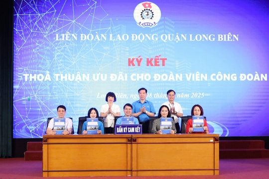 Quận Long Biên: Hơn 26.000 lượt đoàn viên hưởng ưu đãi 6 tỷ đồng từ Chương trình "Phúc lợi đoàn viên"