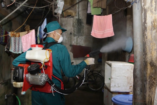 Hà Nội ghi nhận 9 ca mắc sốt xuất huyết trong tuần