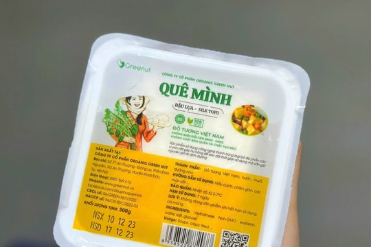 "Đậu lụa quê mình" - sản phẩm OCOP 4 sao của Hoài Đức