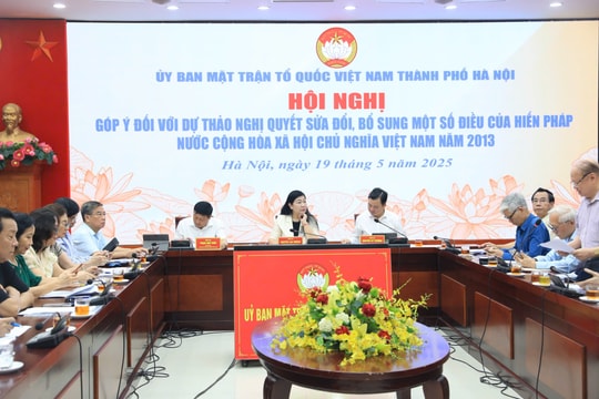 Hơn 51 triệu ý kiến của hệ thống Mặt trận và tổ chức thành viên góp ý vào Hiến pháp