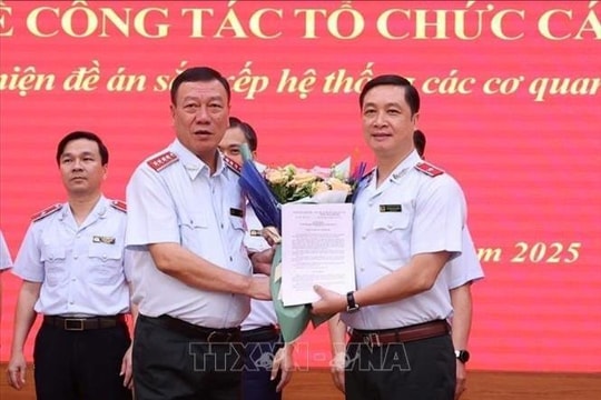 Thanh tra Chính phủ công bố các quyết định tiếp nhận, bổ nhiệm cán bộ
