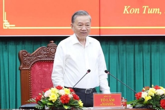 Tổng Bí thư Tô Lâm: Kon Tum và Quảng Ngãi sau khi hợp nhất sẽ vươn lên mạnh mẽ, trở thành cực tăng trưởng mới