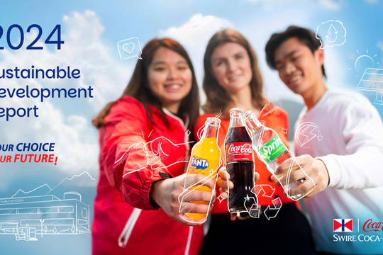 Swire Coca-Cola ghi nhận những bước tiến đáng kể trong bảo vệ môi trường