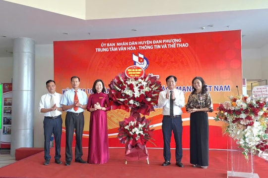 Đan Phượng trao giải Liên hoan phát thanh đài xã, thị trấn