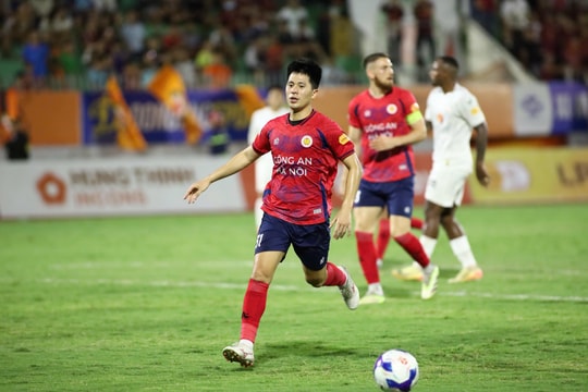 Thắng đậm Quy Nhơn Bình Định, Công an Hà Nội lọt top 3