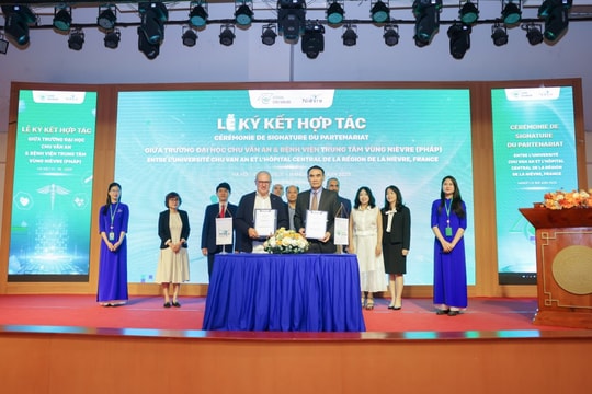 Trường Đại học Chu Văn An ký thỏa thuận hợp tác với thành phố Nevers - Pháp Mở ra cơ hội đào tạo quốc tế cho các ngành trọng điểm