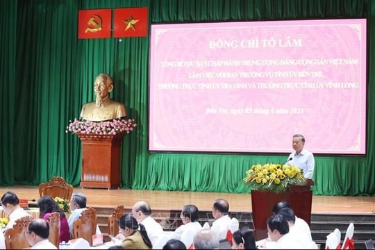 Tổng Bí thư Tô Lâm: Kiến tạo mô hình phát triển mới, chuyển từ tư duy nhiệm kỳ sang tư duy chiến lược dài hạn