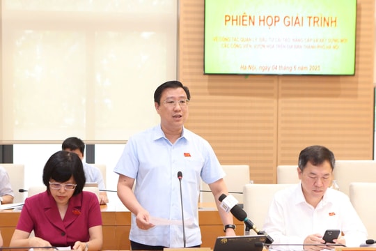 Tránh đầu tư chồng chéo, lãng phí khi cải tạo, nâng cấp vườn hoa, công viên tại Hà Nội