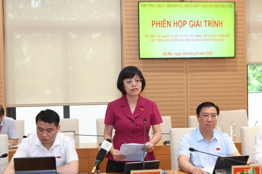 Làm rõ trách nhiệm để chậm tiến độ dự án hai công viên lớn tại Hà Nội