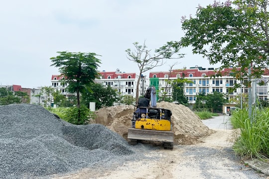 Hạ tầng kỹ thuật khu đất ở tại Văn Nội (Hà Đông): Bao giờ mới hoàn thành?