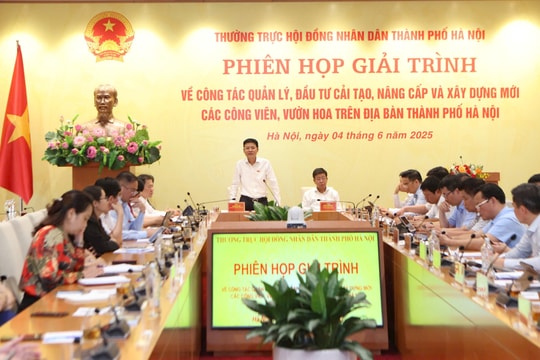 Hà Nội: Cần đẩy nhanh giải phóng mặt bằng dự án công viên, vườn hoa
