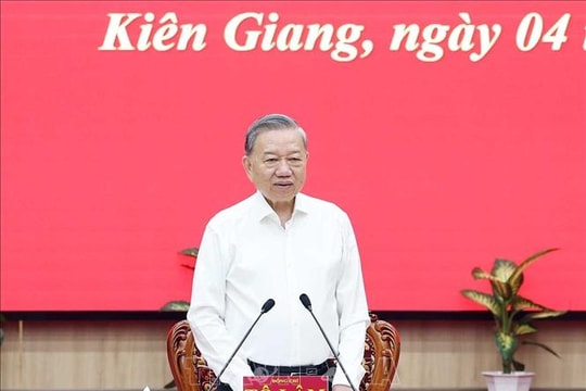 Tổng Bí thư Tô Lâm: Tăng cường nội lực và sức cạnh tranh cho khu vực Tây Nam Bộ