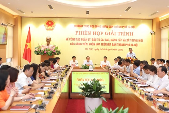 Phấn đấu tất cả các công viên, vườn hoa sẽ là không gian mở "sáng, xanh, sạch, đẹp"