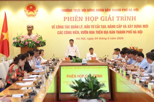 Đưa ra khỏi quy hoạch các dự án công viên, vườn hoa không còn phù hợp