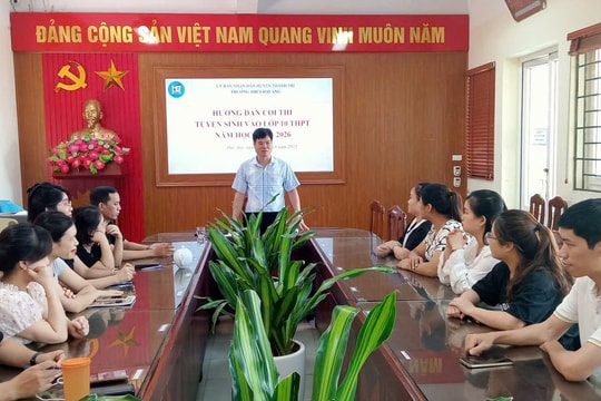 Thanh Trì sẵn sàng cho kỳ thi tuyển sinh vào lớp 10 THPT năm học 2025-2026