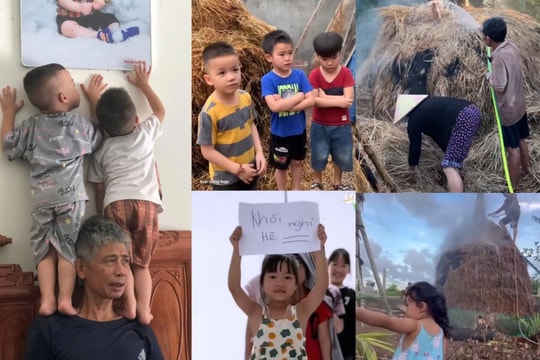 Dở khóc, dở cười với những hình ảnh, câu chuyện của "khối nghỉ hè"