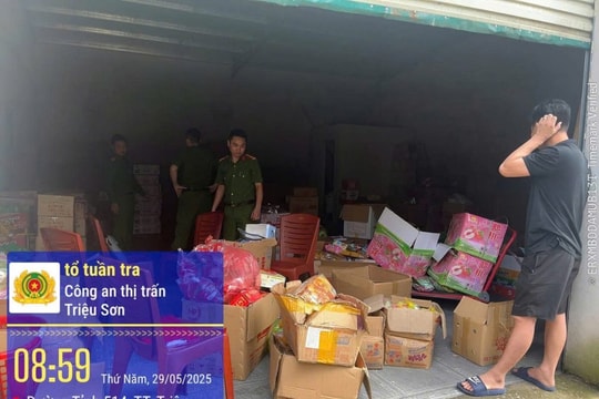 Thanh Hóa: Phát hiện đối tượng trú tại huyện Nga Sơn kinh doanh hàng hóa không rõ nguồn gốc xuất xứ