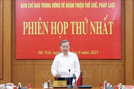 Tổng Bí thư Tô Lâm: Tạo đột phá thể chế để kiến tạo phát triển