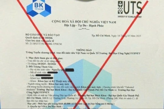 Cảnh báo gia tăng lừa đảo liên quan đến tuyển sinh, học bổng du học