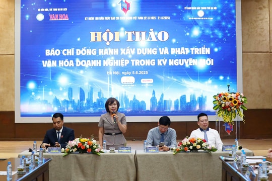 Báo chí đồng hành xây dựng và phát triển văn hóa doanh nghiệp trong kỷ nguyên mới