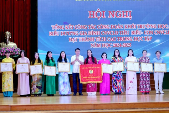 Hiệu quả phong trào thi đua trong Công đoàn khối trường học quận Bắc Từ Liêm