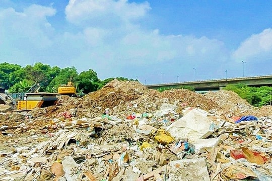Hà Nội: 90% lượng chất thải rắn xây dựng phát sinh sẽ được thu gom, xử lý
